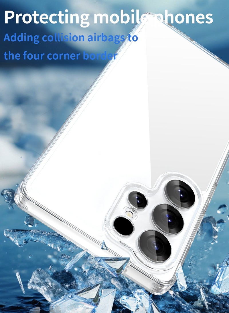 CHAPPELINE Samsung Galaxy S26 Ultra 5G 2026 TPU Soft Corners with Hard PC Case Cover (MCTPTN) - Clear - Image 5